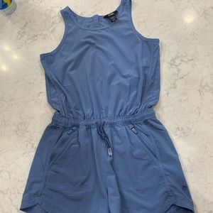 Athleta girls blue romper